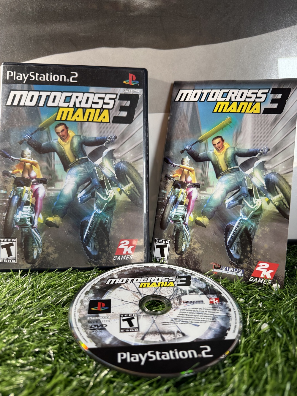 Motocross Mania 3 PlayStation 2 PS2 Game 2K Games T NTSC-U/C Manual Included